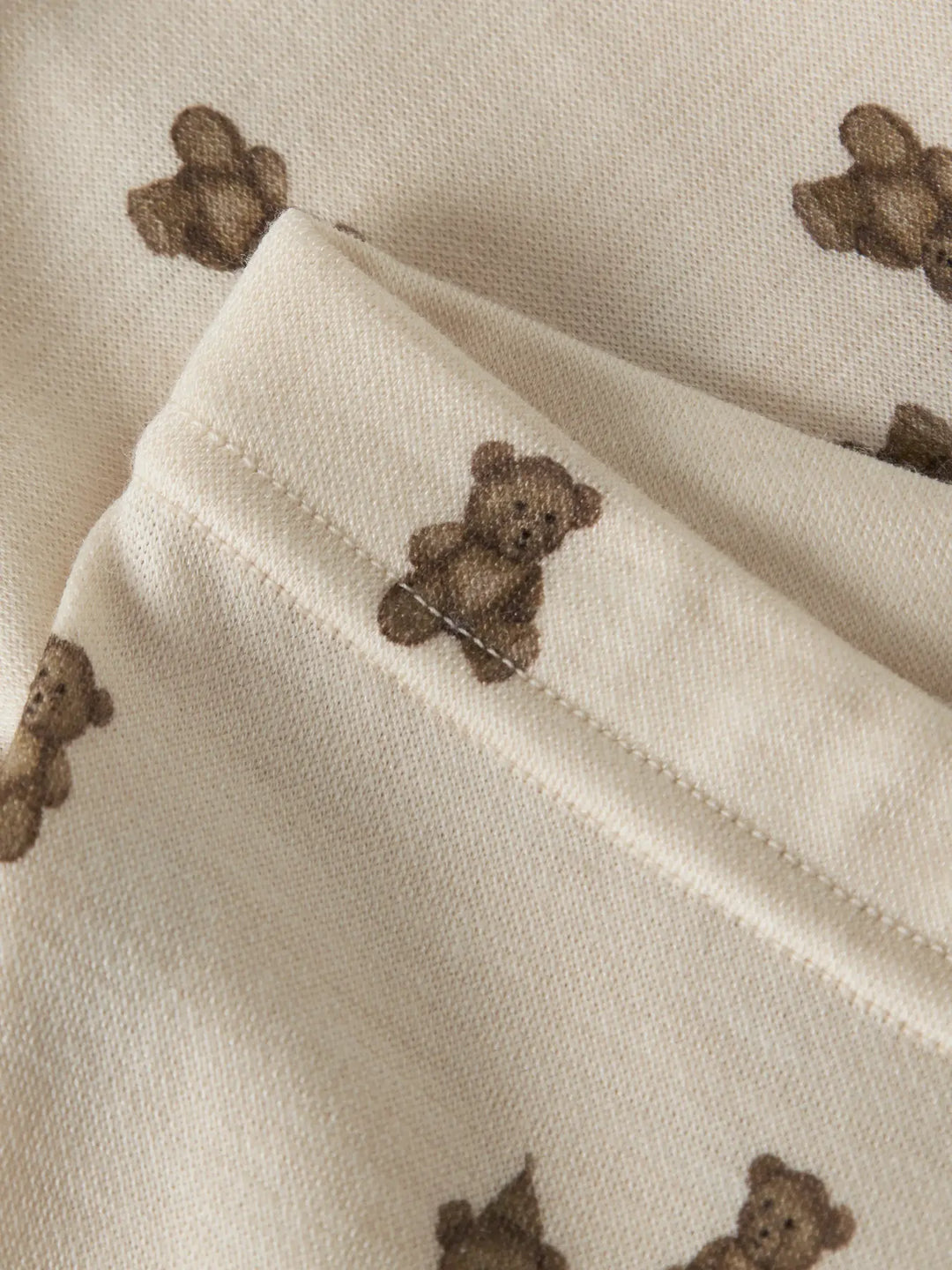 Nbnnilo Nun Wo/Mo Slim Leggings Lil Noos - Turtledove Teddy Bear