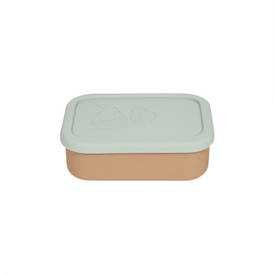 Yummy Lunch Box - Small - Green / Camel