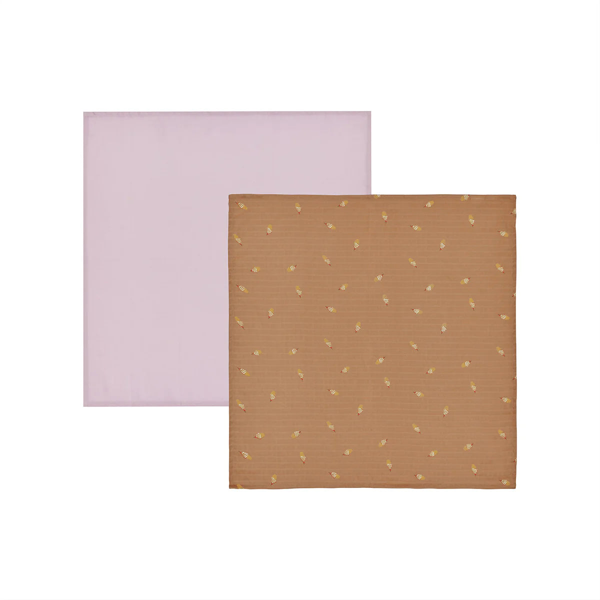 Yummy Muslin - Pack of 2 - Choko/Lavender