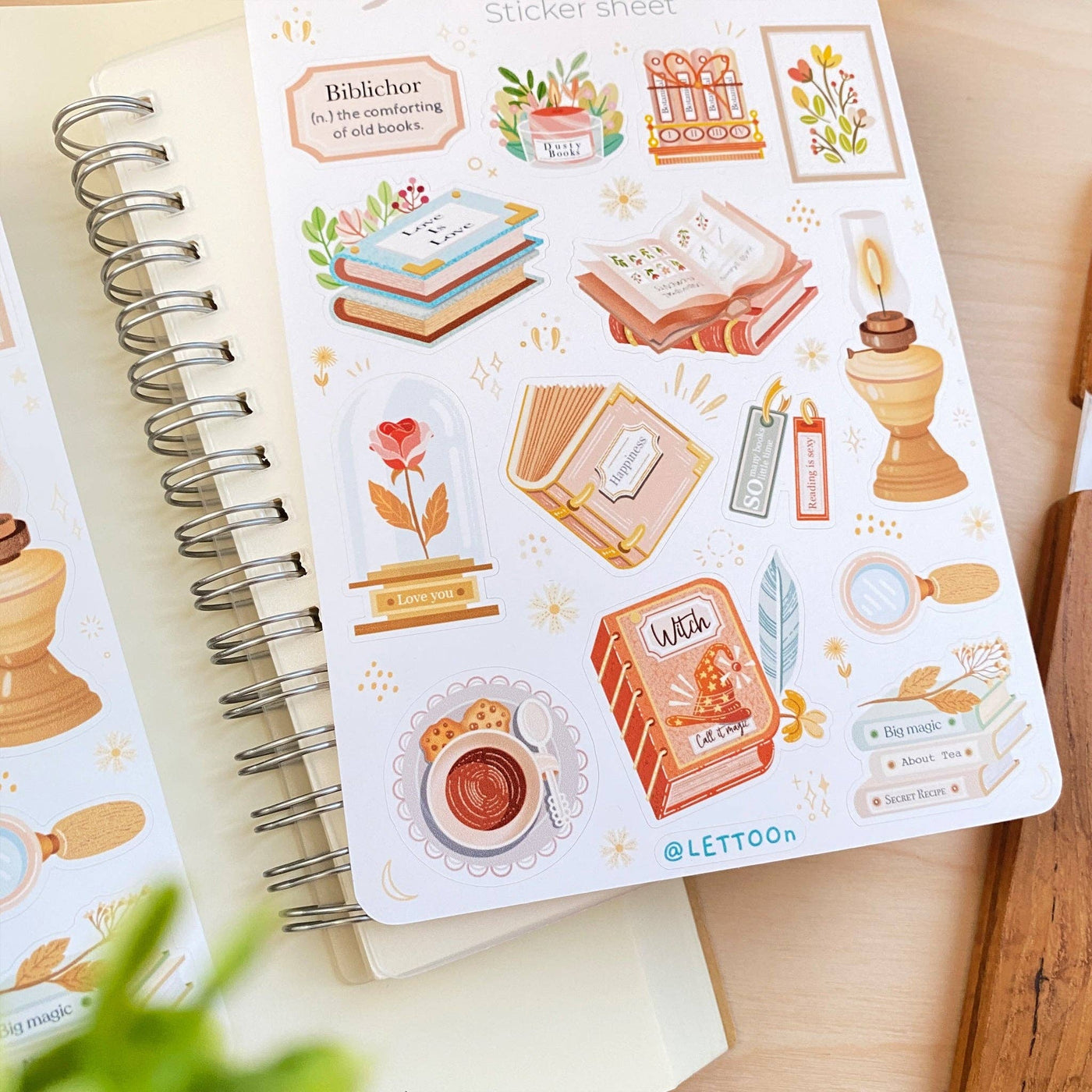 Aesthetic Book | Klistremerker