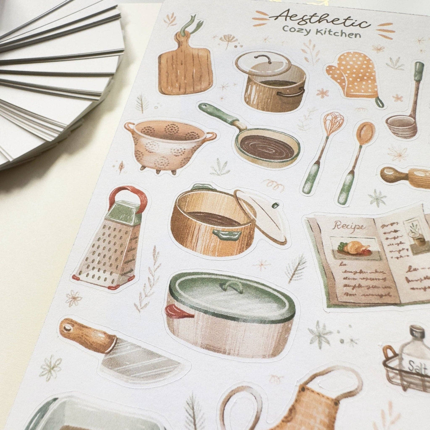 Aesthetic Cozy Kitchen | Klistremerker