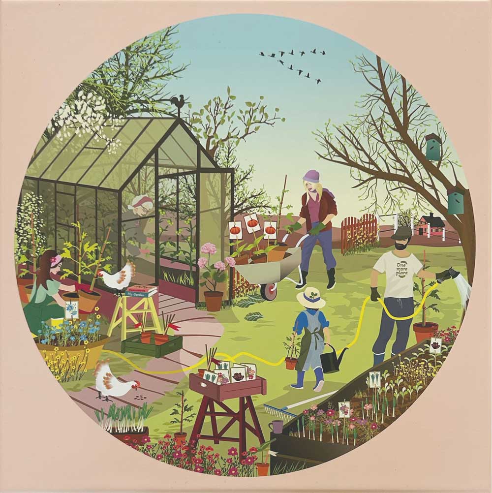 Spring feeling - Puslespill med 1.000 brikker