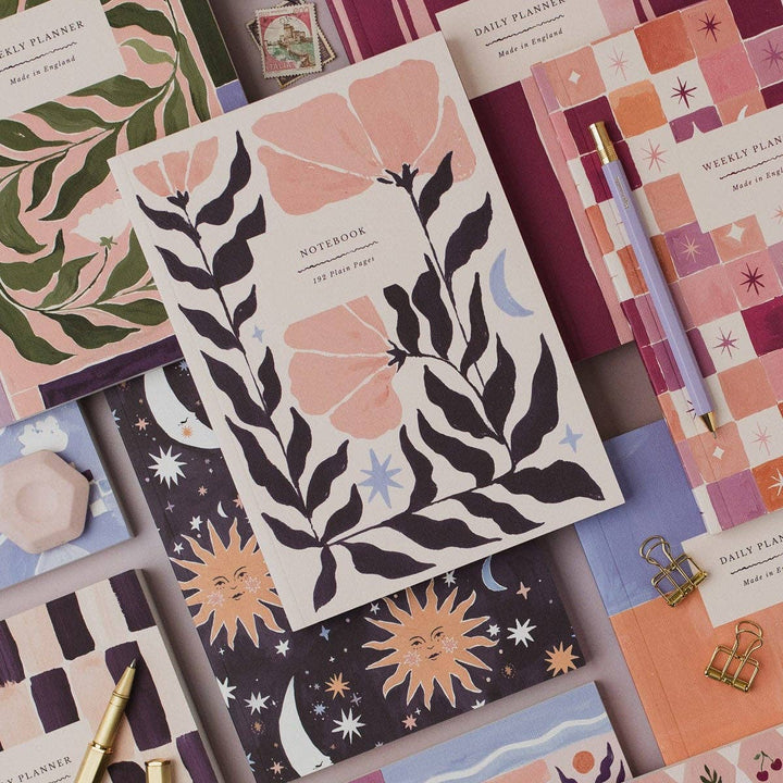 Botanical Notebook - Plain Page Journal