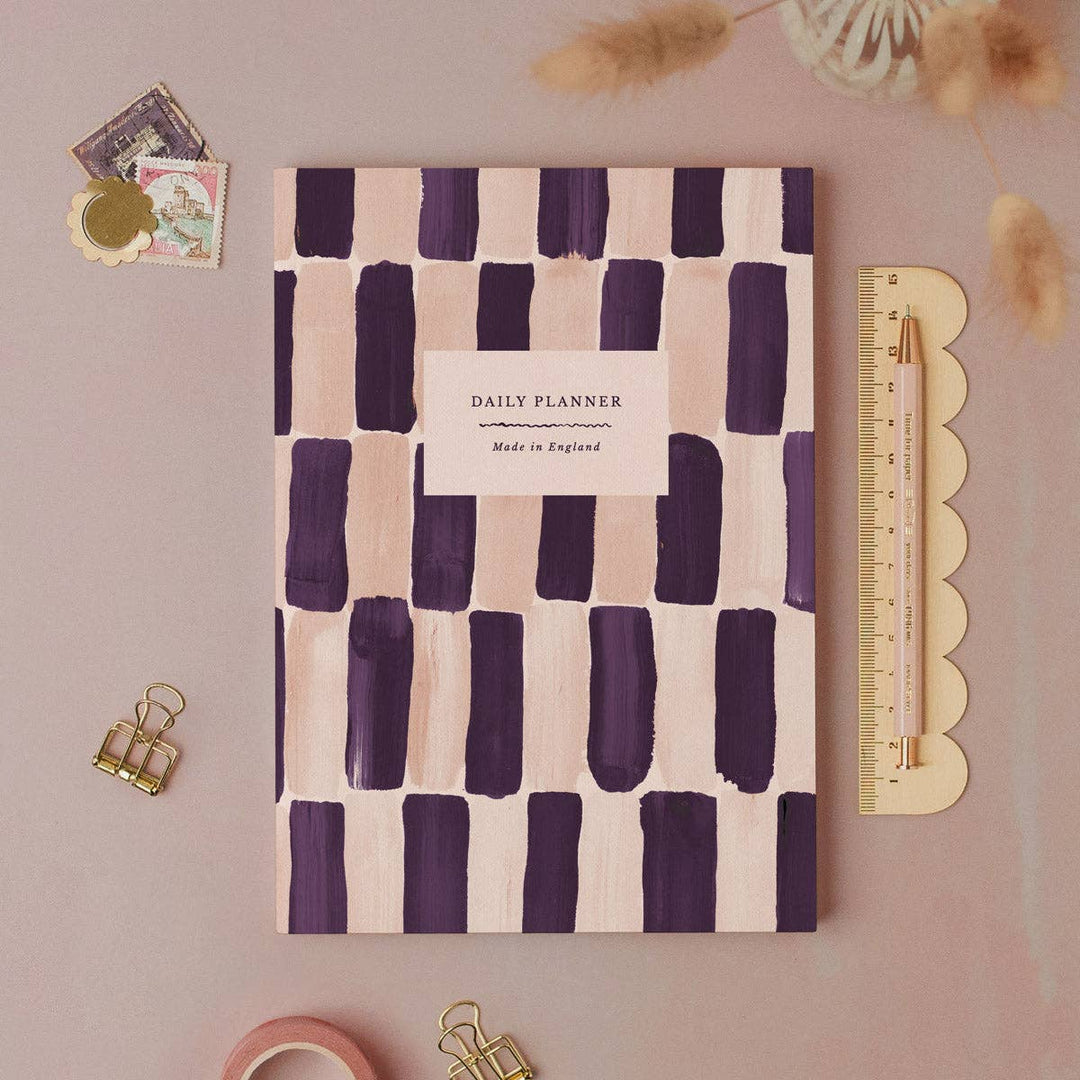 Rhythm Monochrome - Undated Daily Planner