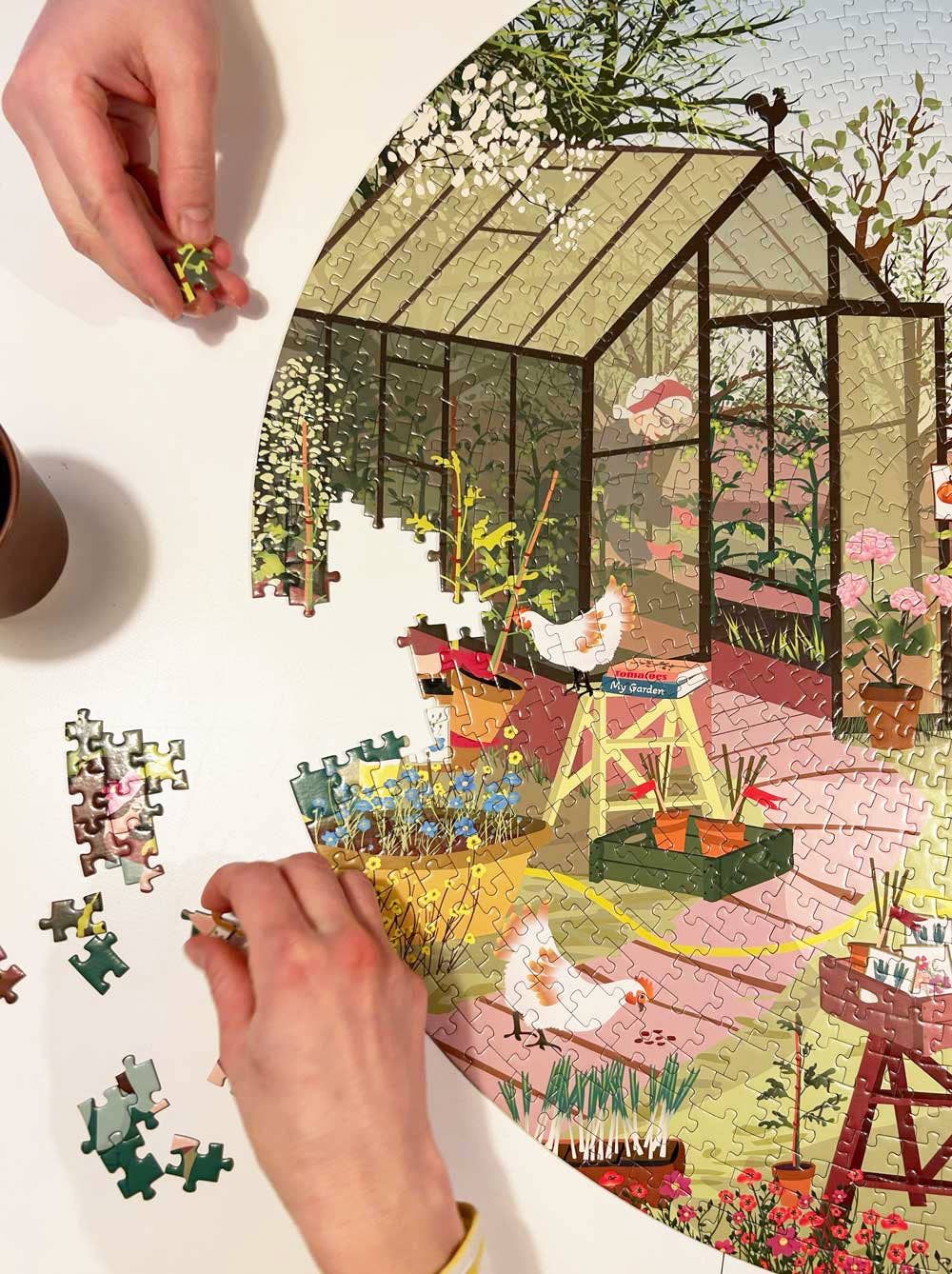 Spring feeling - Puslespill med 1.000 brikker