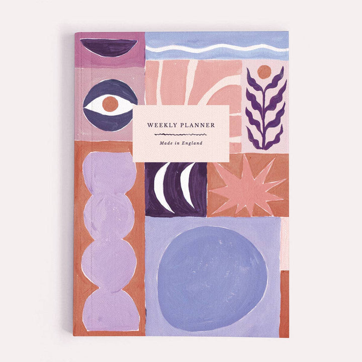 Studio Abstract - Undated Weekly Planner