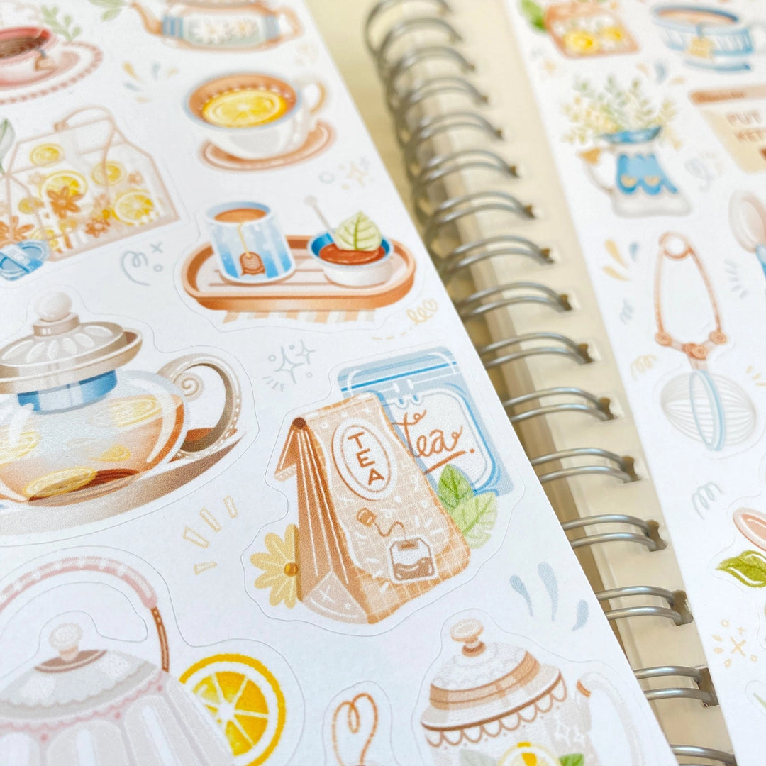 Tea Time | Klistremerker