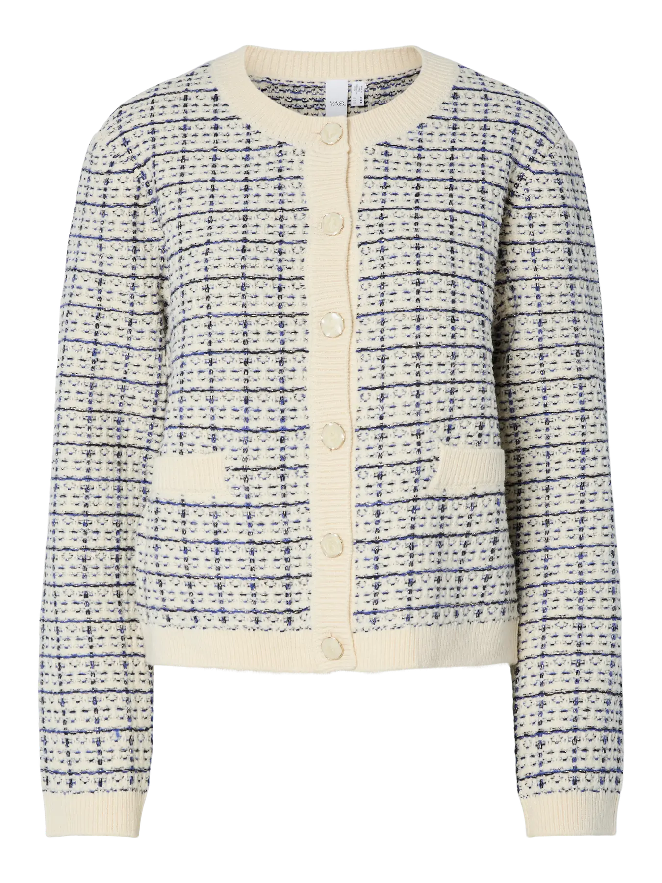 YASLivia Ls Short Knit Cardigan Noos