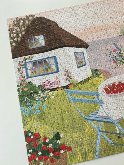 Sweet strawberries - Puslespill med 1000 brikker