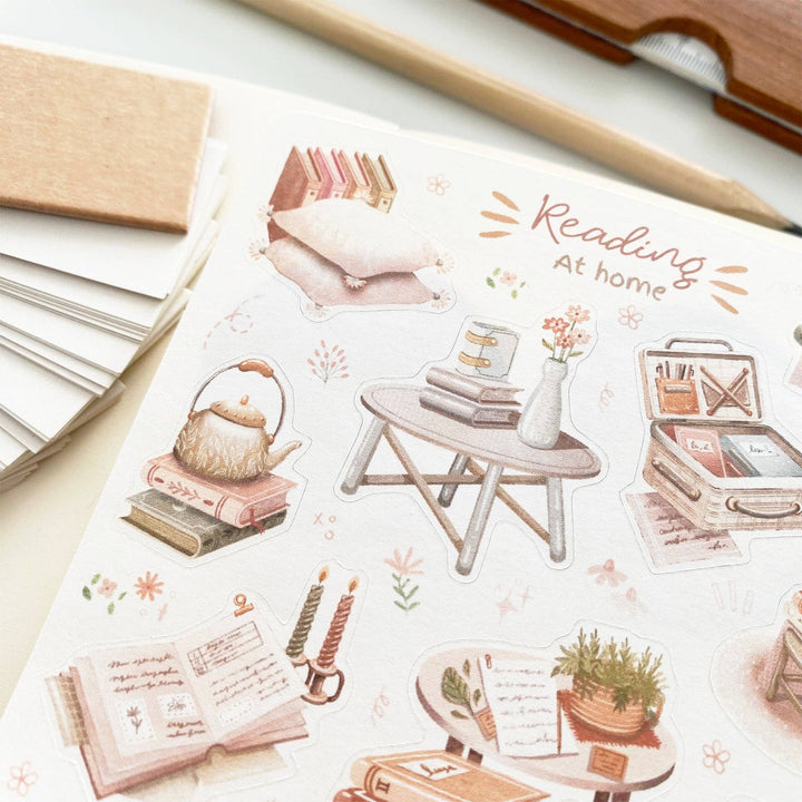 Reading At Home | Klistremerker