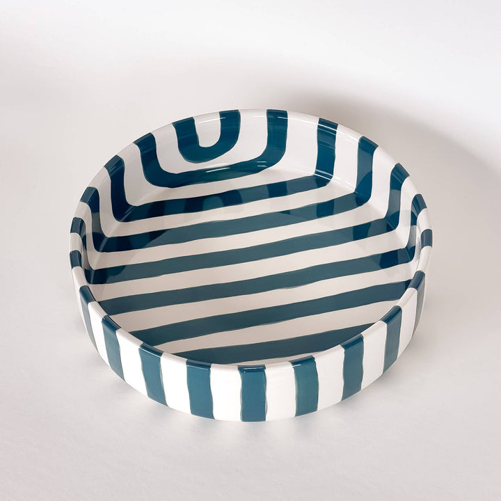 Stripes Bolle - Stor - gentle green