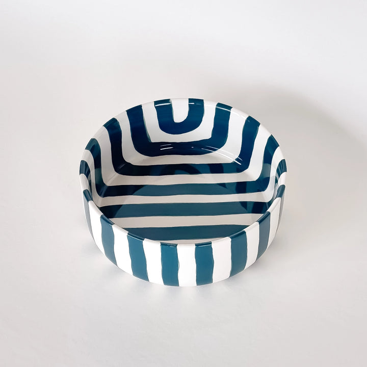 Stripes bolle - gentle green