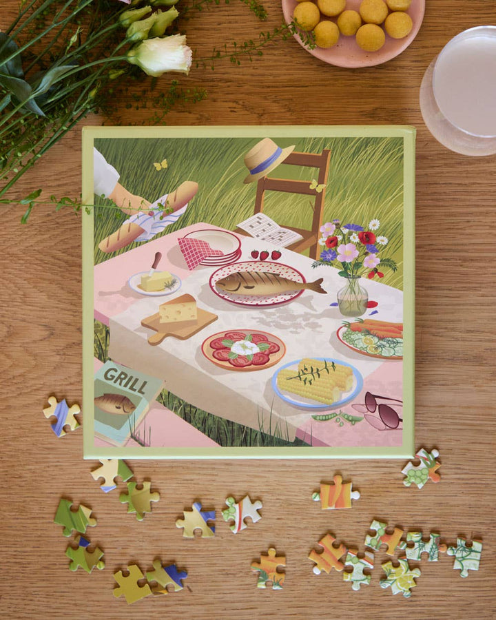 SUMMER TABLE &amp; ME - Puslespill med 500 brikker