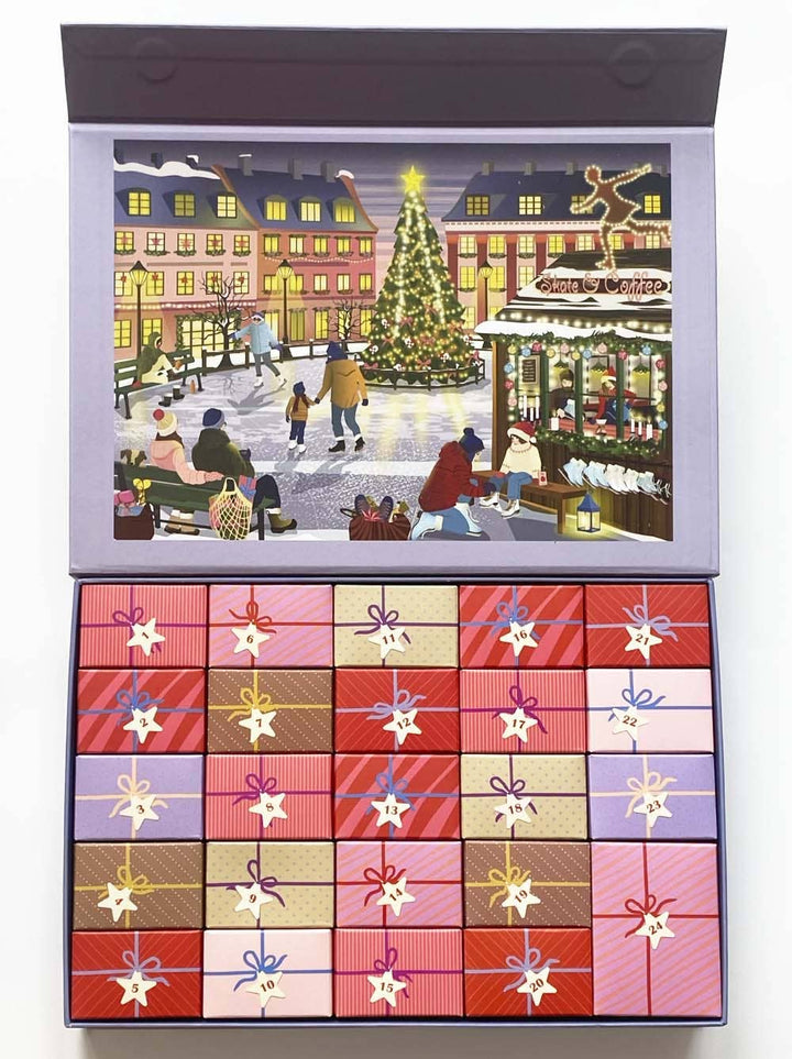 SKATE &amp; COFFEE - Puslespillkalender med 1000 brikker