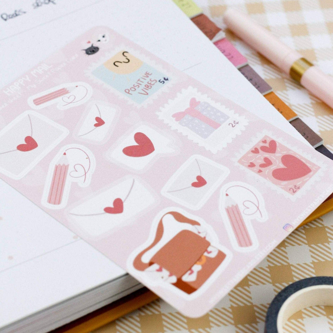 Happy Mail | Klistremerker