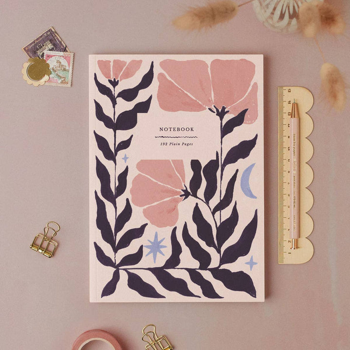 Botanical Notebook - Plain Page Journal