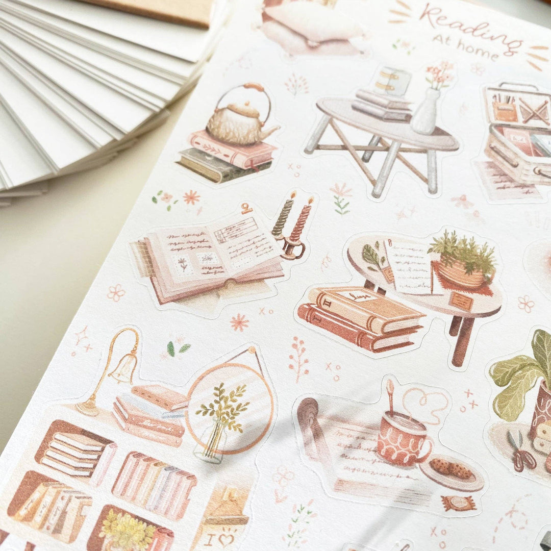 Reading At Home | Klistremerker