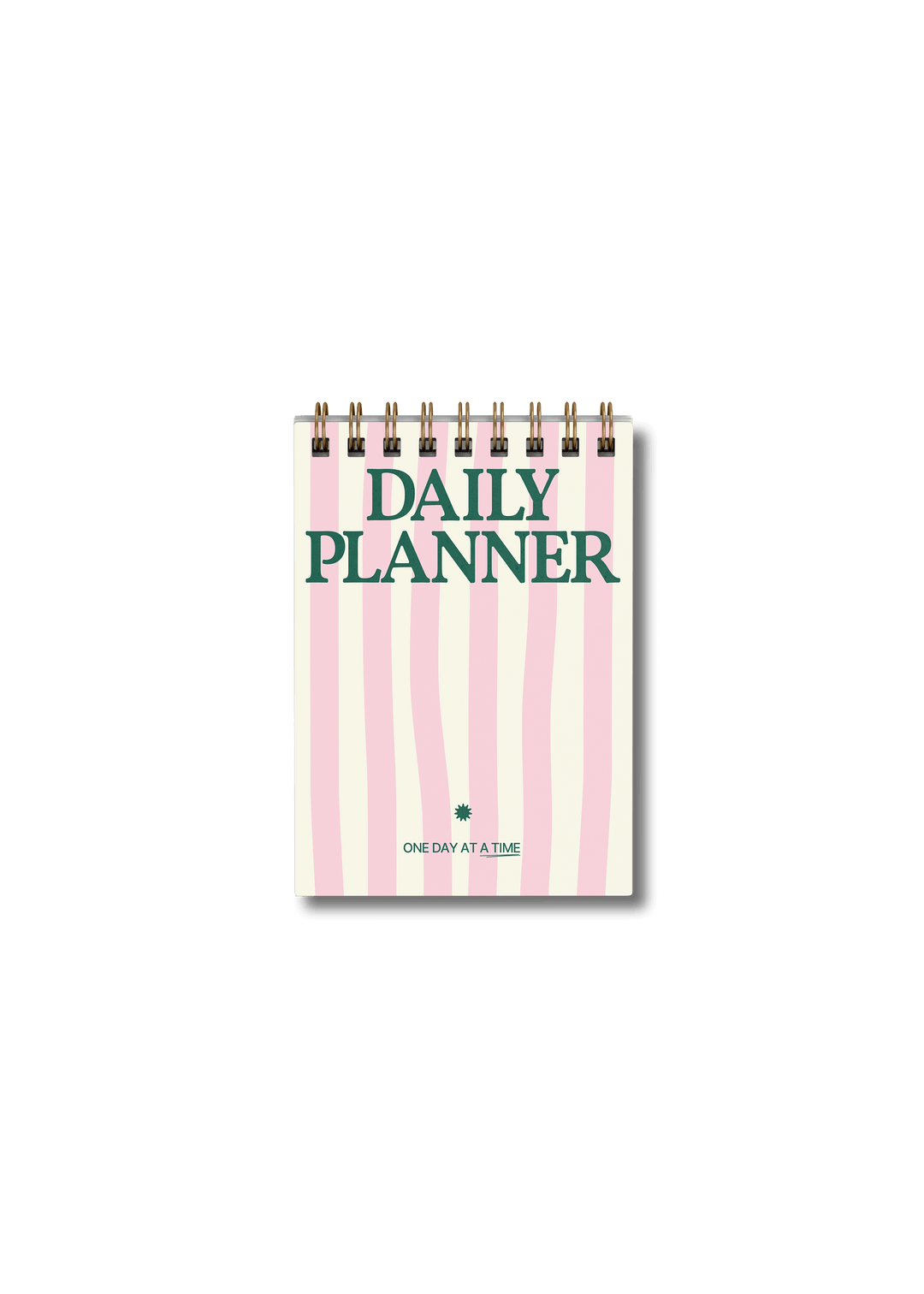 Daily Planner Pad (A6) - Pink Stripes