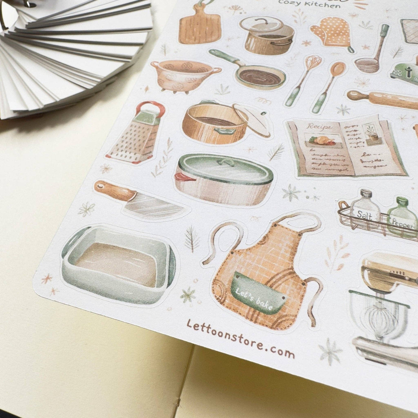 Aesthetic Cozy Kitchen | Klistremerker
