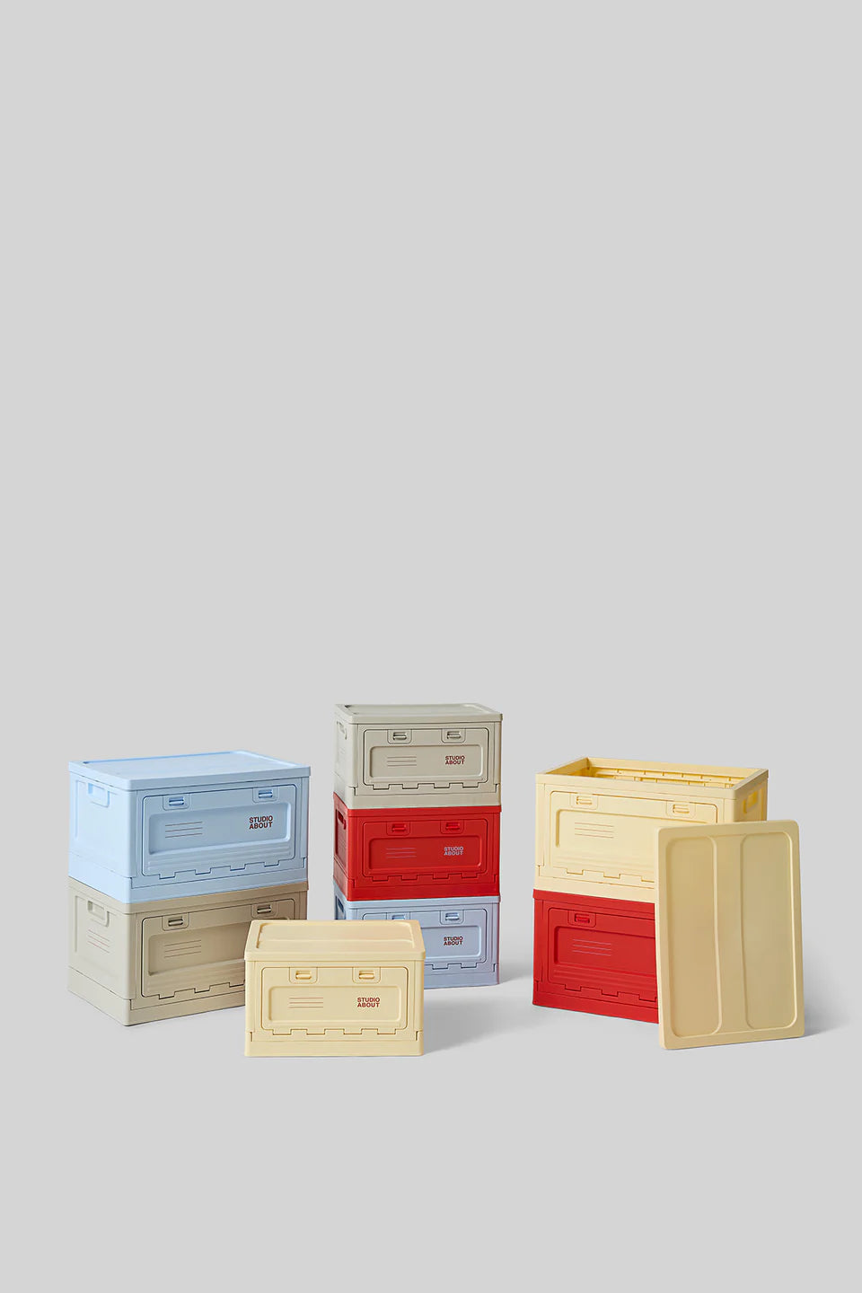 Box - Medium - Light Yellow