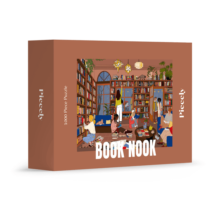 Book Nook - Puslespill med 1000 brikker