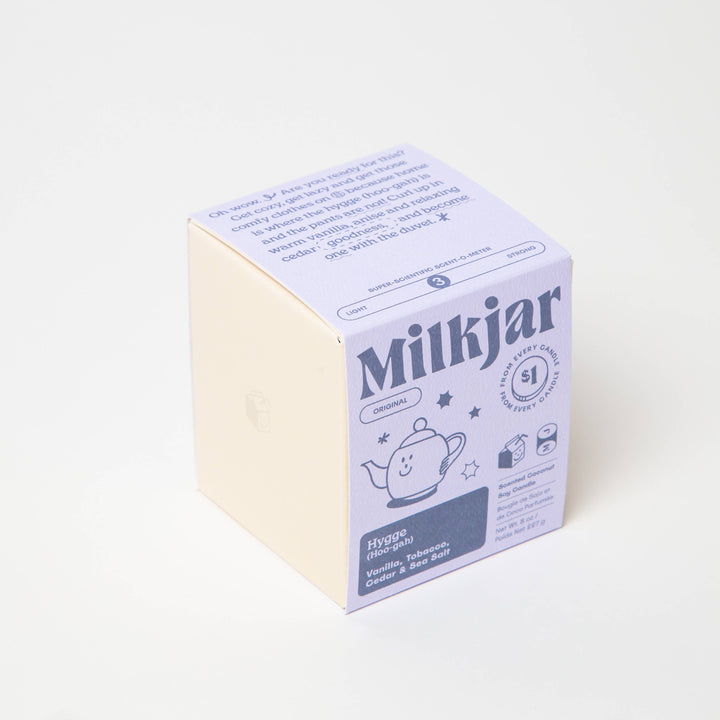 Hygge - Vanilla, Tobacco &amp; Cedar - Coconut Soy Candle