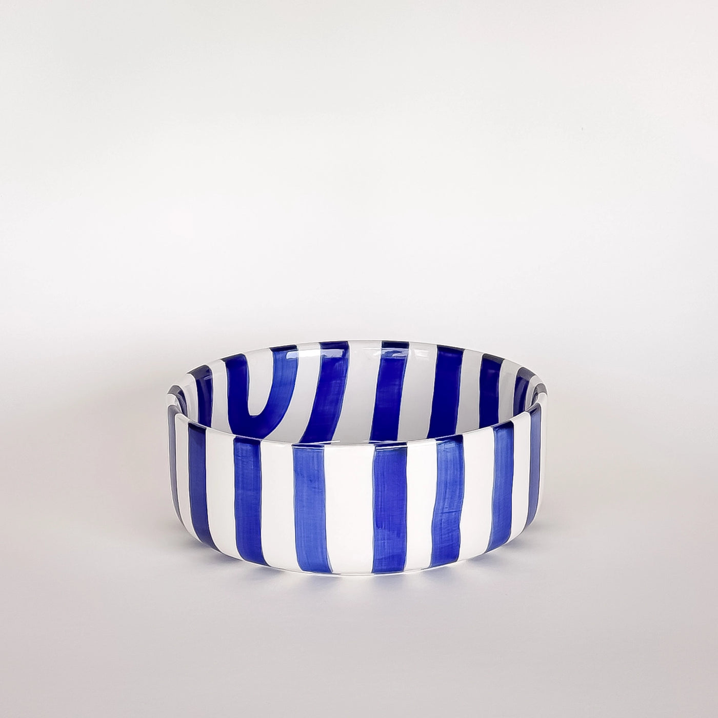 Stripes bolle - mare blue