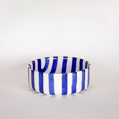 Stripes bolle - mare blue