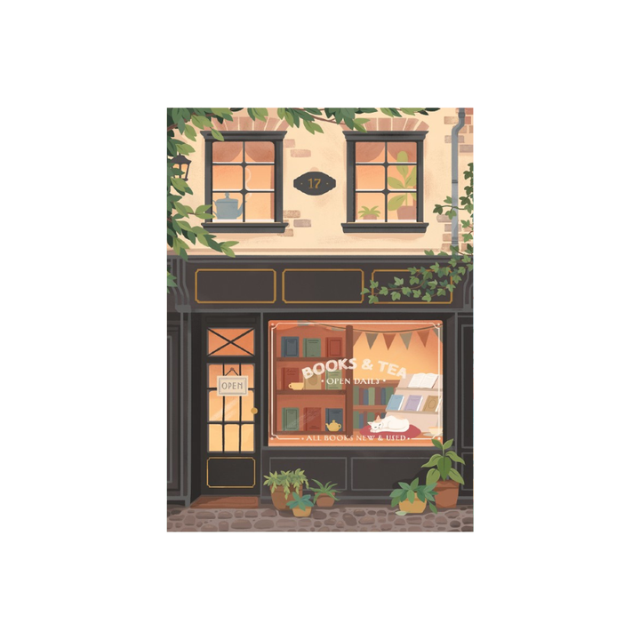 Books &amp; Tea - Puslespill med 99 brikker