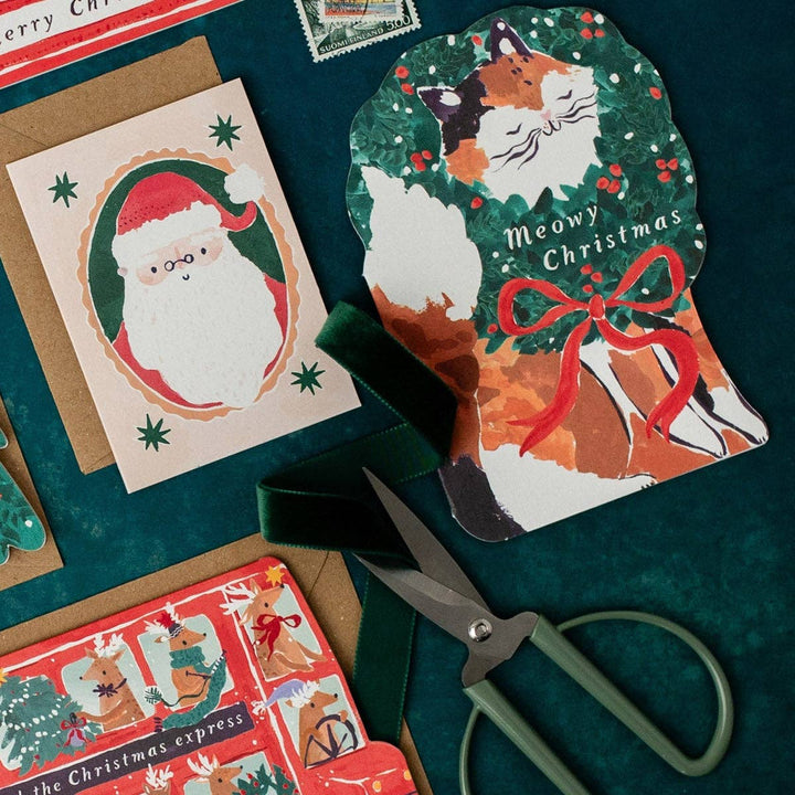 Santa - Julekort