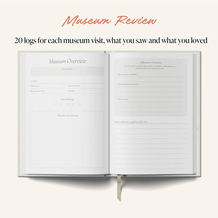 Museum Journal - Blue &amp; Pink