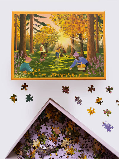 FOREST TREASURES - Puslespill med 1000 brikker