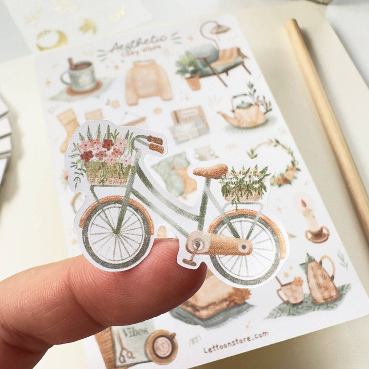 Aesthetic Cozy Vibes | Klistremerker