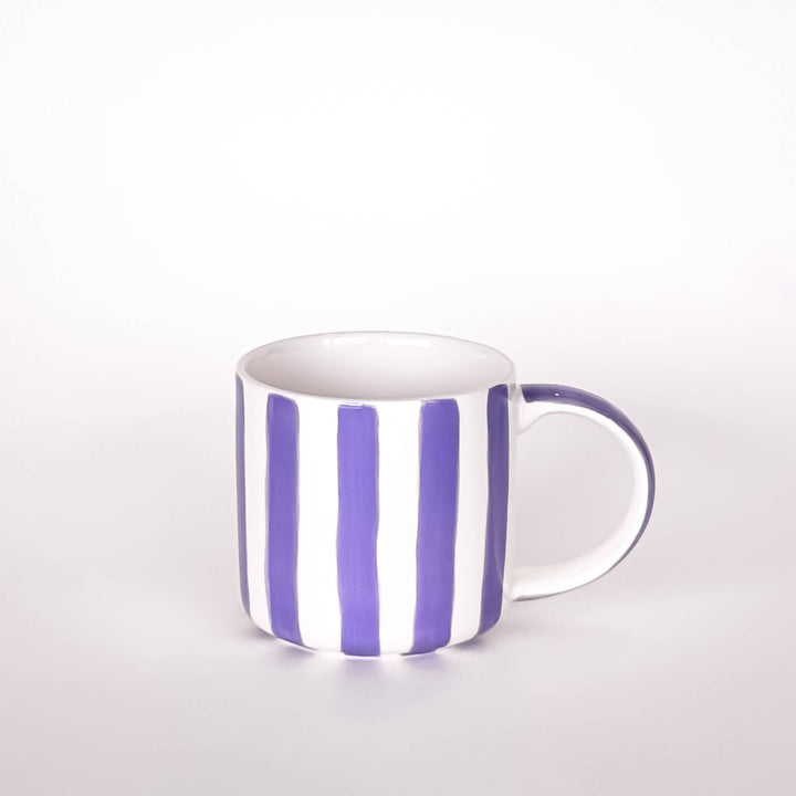 Stripes Kopp - palazzo purple