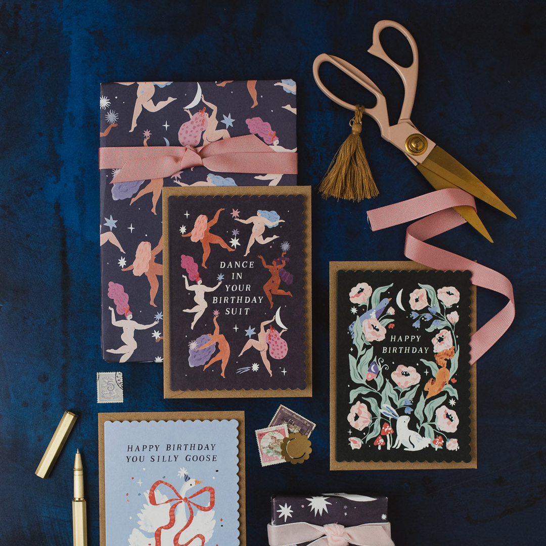 Woodland - Bursdagskort