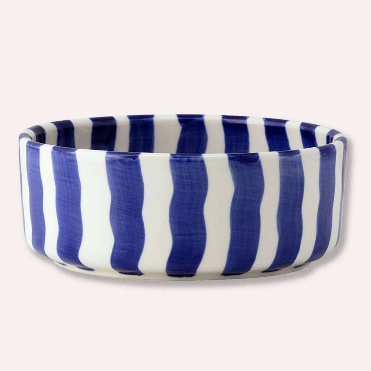 Stripes bolle - mare blue