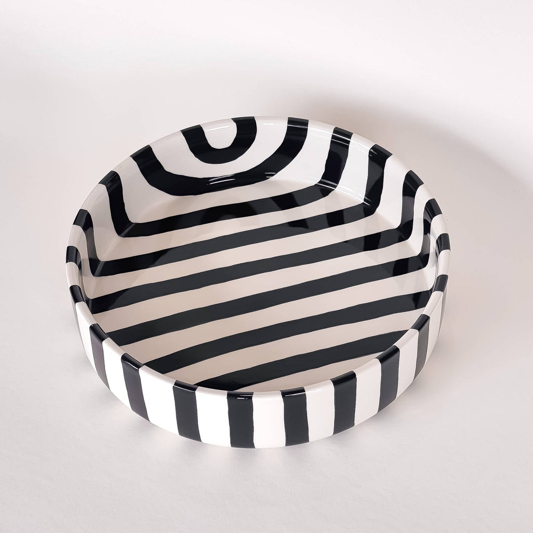 Stripes Bolle - Stor - volcano black