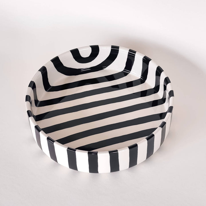 Stripes Bolle - Stor - volcano black