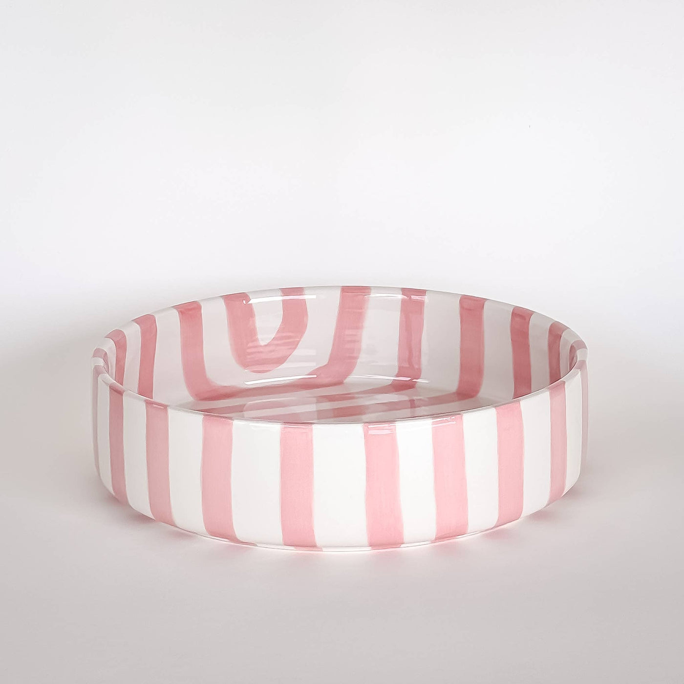 Large bowl Stripes - incanto rose