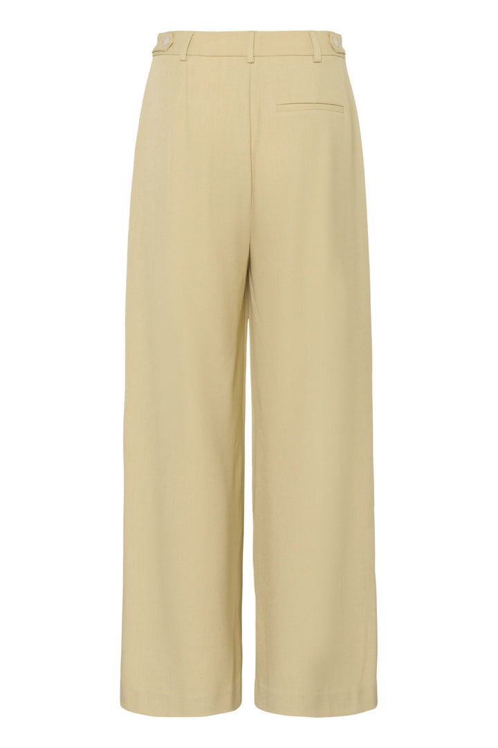 GZstacy MW pants - Pale hay melange