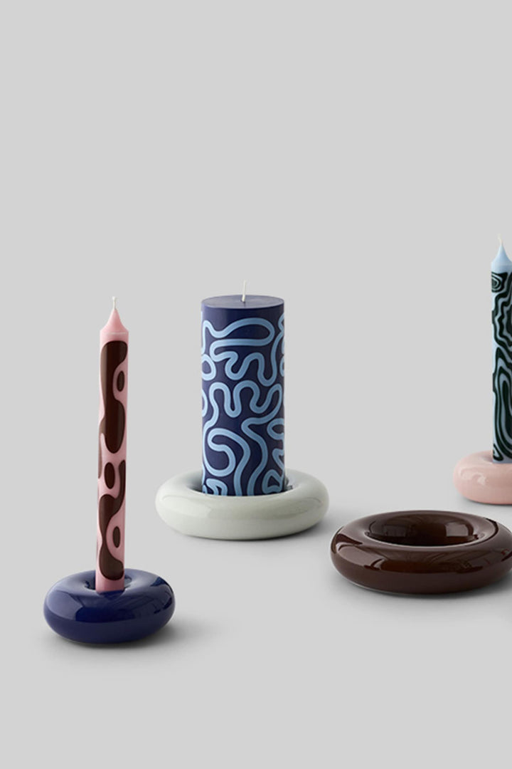 Candles - Rose/Yellow - Sett med 4