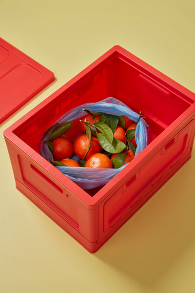 Box, Large, Red