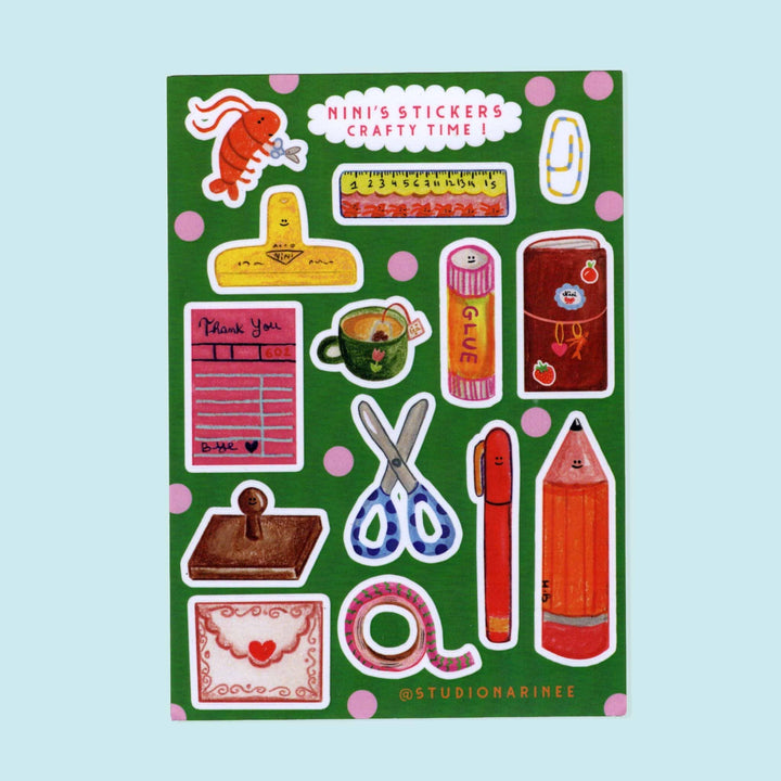 Crafty Time! – Klistremerker