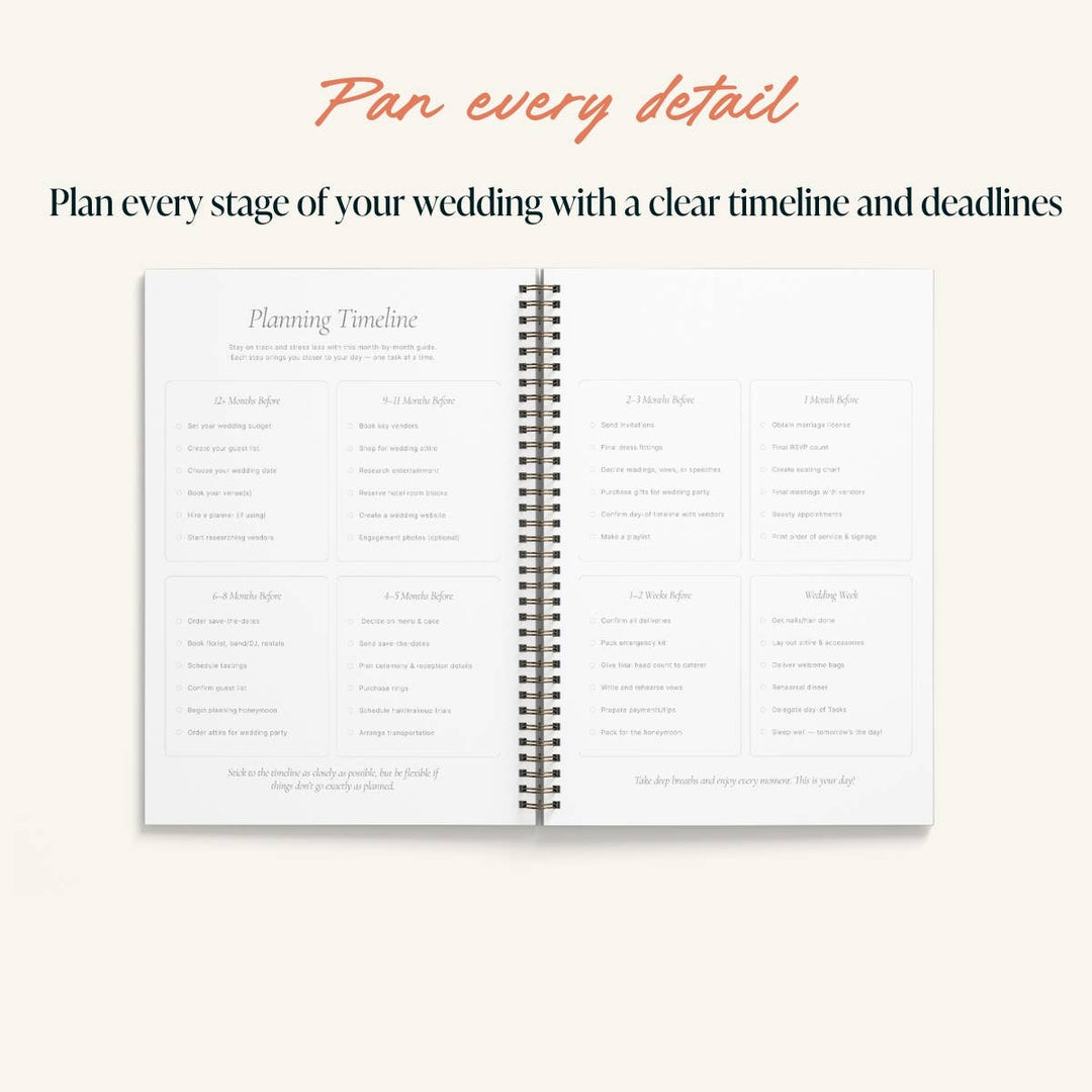Wedding Planner Book (A5) - Fiancee Era