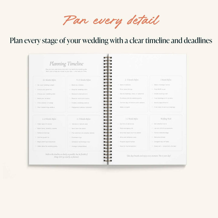Wedding Planner Book (A5) - Fiancee Era
