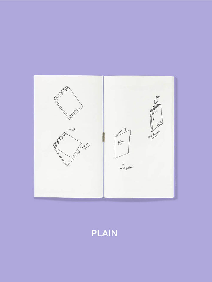 Notebook Refill - Plain (blanke sider)