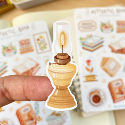 Aesthetic Book | Klistremerker