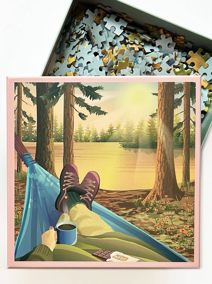 HIKING &amp; ME - Puslespill med 500 brikker