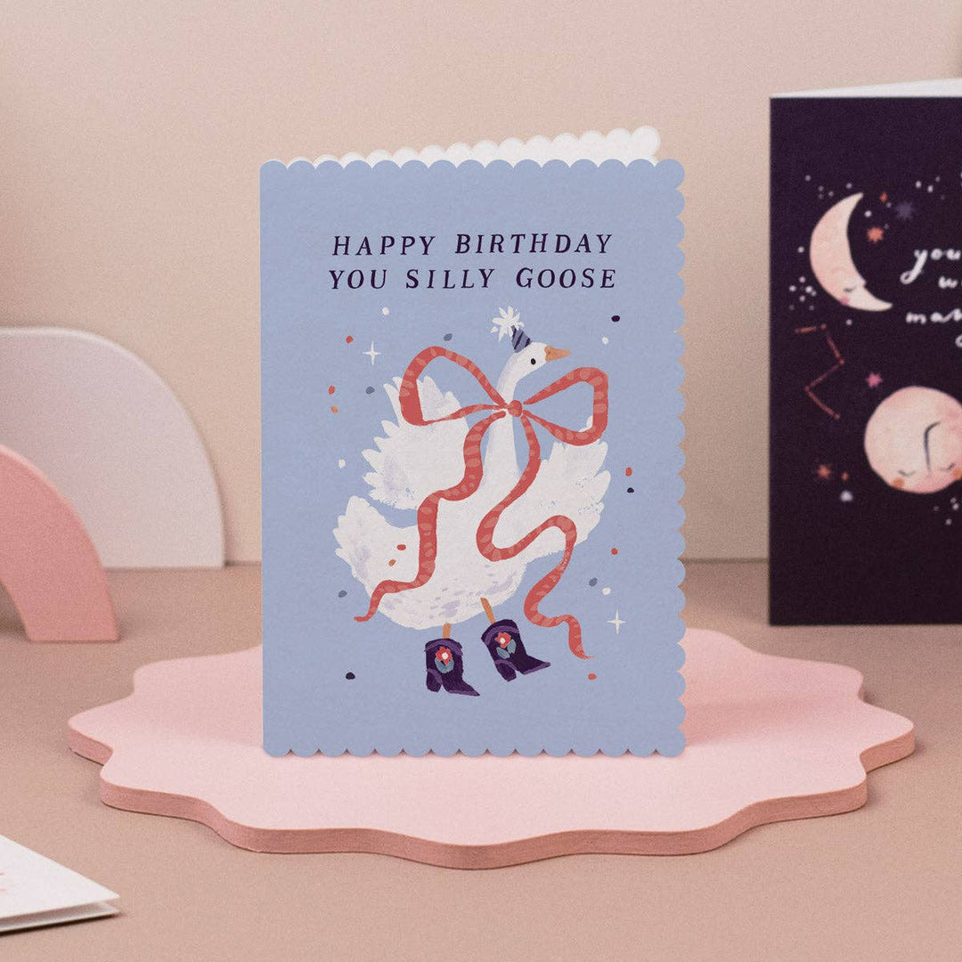 Silly Goose - Bursdagskort