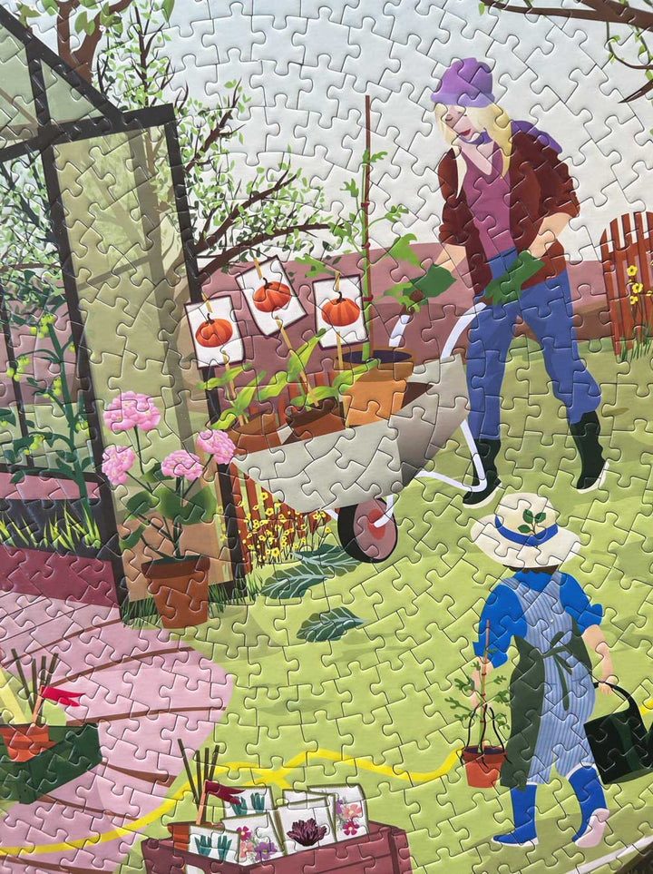 Spring feeling - Puslespill med 1.000 brikker